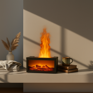 Fireplace Flame Aroma Diffuser
